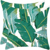 liveonce® 2x Housses de coussin de jardin Ibiza - 45x45cm - housses de coussin d'extérieur - housses de coussin décoratives résistantes à l'eau et aux UV - haute qualité - 91gr.