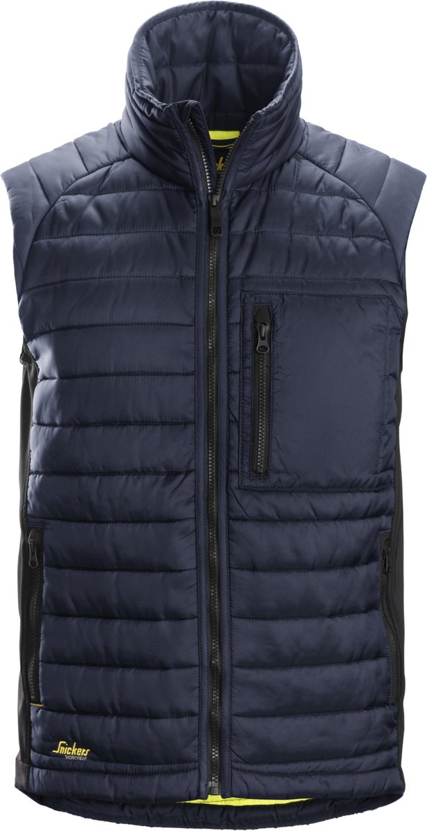 Snickers 4512 AllroundWork 37.5® Isolerende Bodywarmer - Donker Blauw/Zwart - XL
