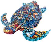 Bol.com Houten puzzel Schildpad A3 formaat aanbieding