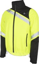 Water- en winddichte regenjas Fiets met reflectie en fluo - 8000 mm waterkolom - Wowow Fuji Rain Jacket L