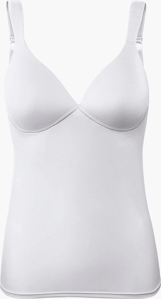 Naturana hemd met padded BH zonder beugels maat 90B wit