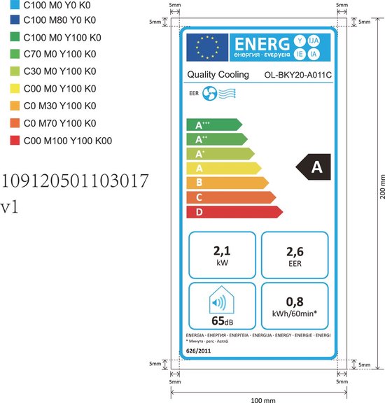 Krachtige airco - mobiele Airco - Wifi - Airco - Luchtkoeler - Airconditioning - Airco's - Luchtreiniger - Wifi - 9000btu - met raamafdichting - luchtreiniger - Geluidsarme - 4 robuuste wielen