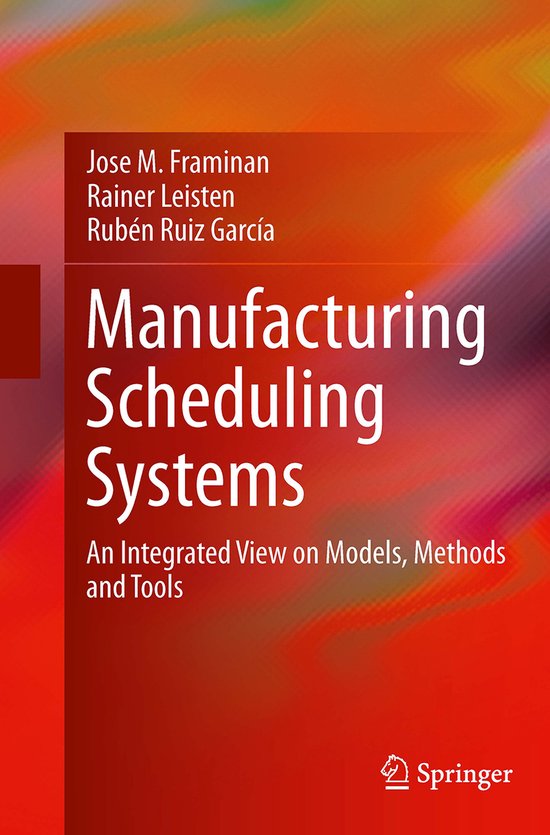 Manufacturing Scheduling Systems - cover