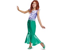 DISNEY Prinses - THE LITTLE MERMAID, Ariel Classic , Maat M (7-8 jaar), Meisjes