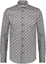 Blue Industry Overhemd Print Blauw - Maat 38 - Heren - Overhemden Casual