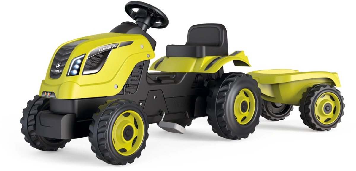 Smoby - Driewieler Smoby Tractor Aanhanger