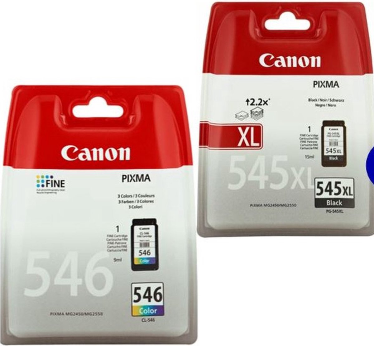 Canon PG-545XL & CL-546 - Inktcartridge - Incl. Canon Fotopapier