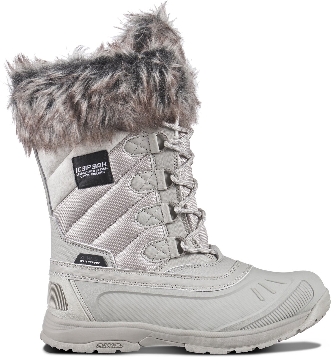 ICEPEAK ANSINA MS Dames Snowboots Crème Creme