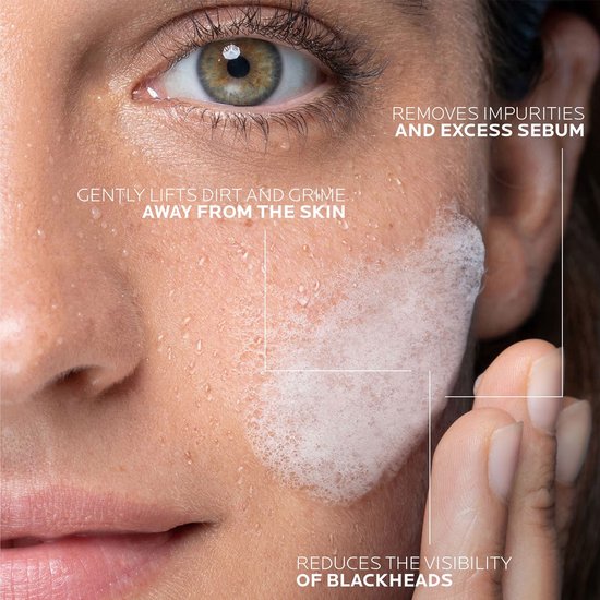 La Roche-Posay Effaclar Zuiverende Reinigingsgel +M - voor een Vette, Onzuivere Huid met Neiging tot Acne - 200ml