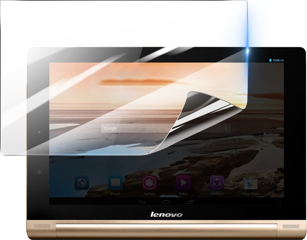 3mk, Geschikt voor Lenovo Yoga Tablet 10 HD Plus, Schokbestendige Hydrogel Screenprotector, Transparant