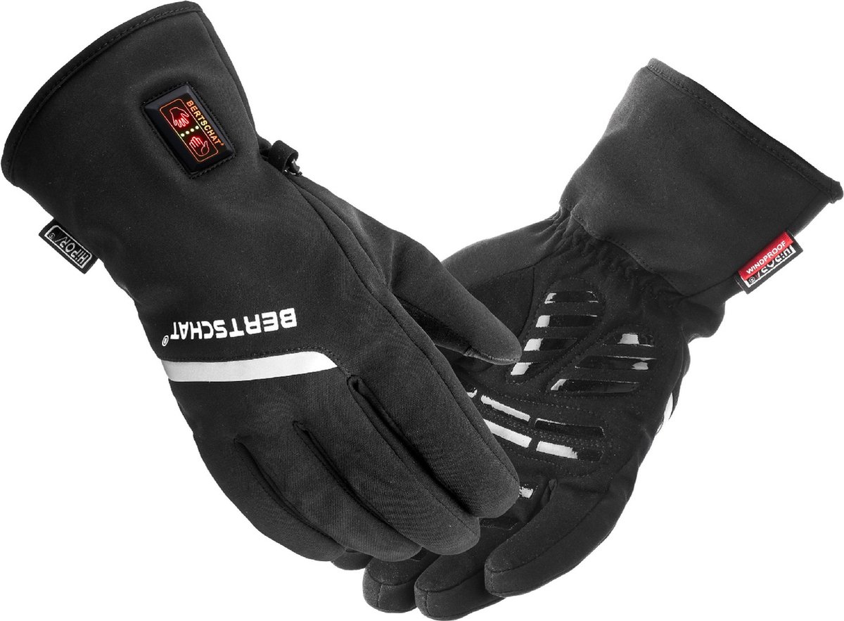 Verwarmde Handschoenen - Verwarmde Fietshandschoenen | Dual Heating | 3.000 mAh | Wind & Waterdicht | XXXL