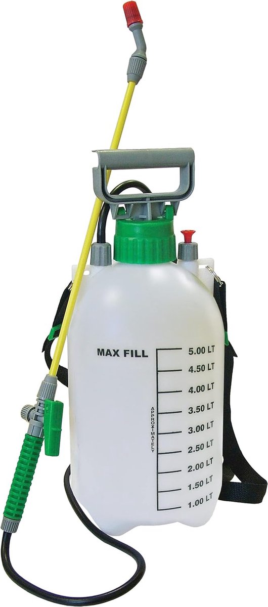Drukspuit 5 Liter met Schouderband voor Tuinonderhoud
