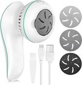 Bol.com Igoods Elektrische EeltVerwijderaar - Voetvijl - Krachtige Motor 2500rpm - Geïntegreerde Zuigfunctie - Usb Oplaadbaar - ... aanbieding