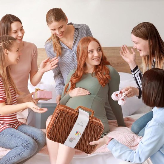Kraammand - Geboortemand - Kraamcadeau Meisje of Jongen van Olivia's Huis — afbeelding 5