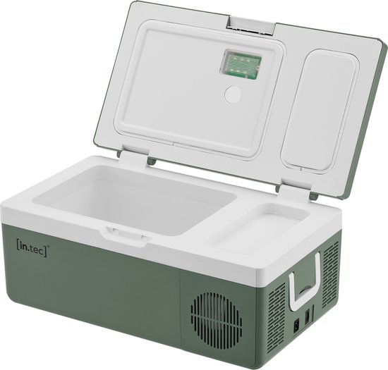 Auto koelbox Arnesano elektrisch legergroen 60x34,5x26 cm 15 L in.tec van in.tec — afbeelding 3