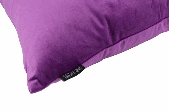 Sierkussen Velours Violet Long | 30 x 50 cm | Velours/Polyester