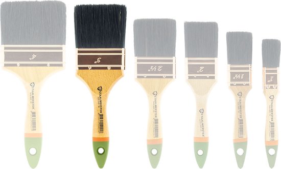 Color Expert kwast kunststof blok 12cm voor muurverf