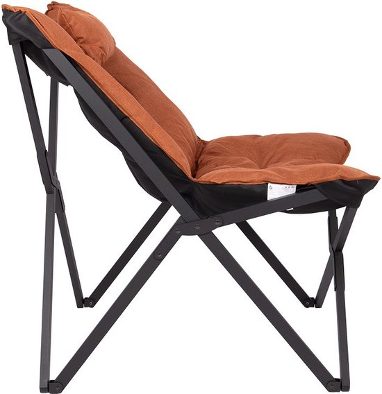 Bo-Camp - Industrial - Relaxstoel - Brandon - Cationic - Clay van Bo-Camp — afbeelding 3