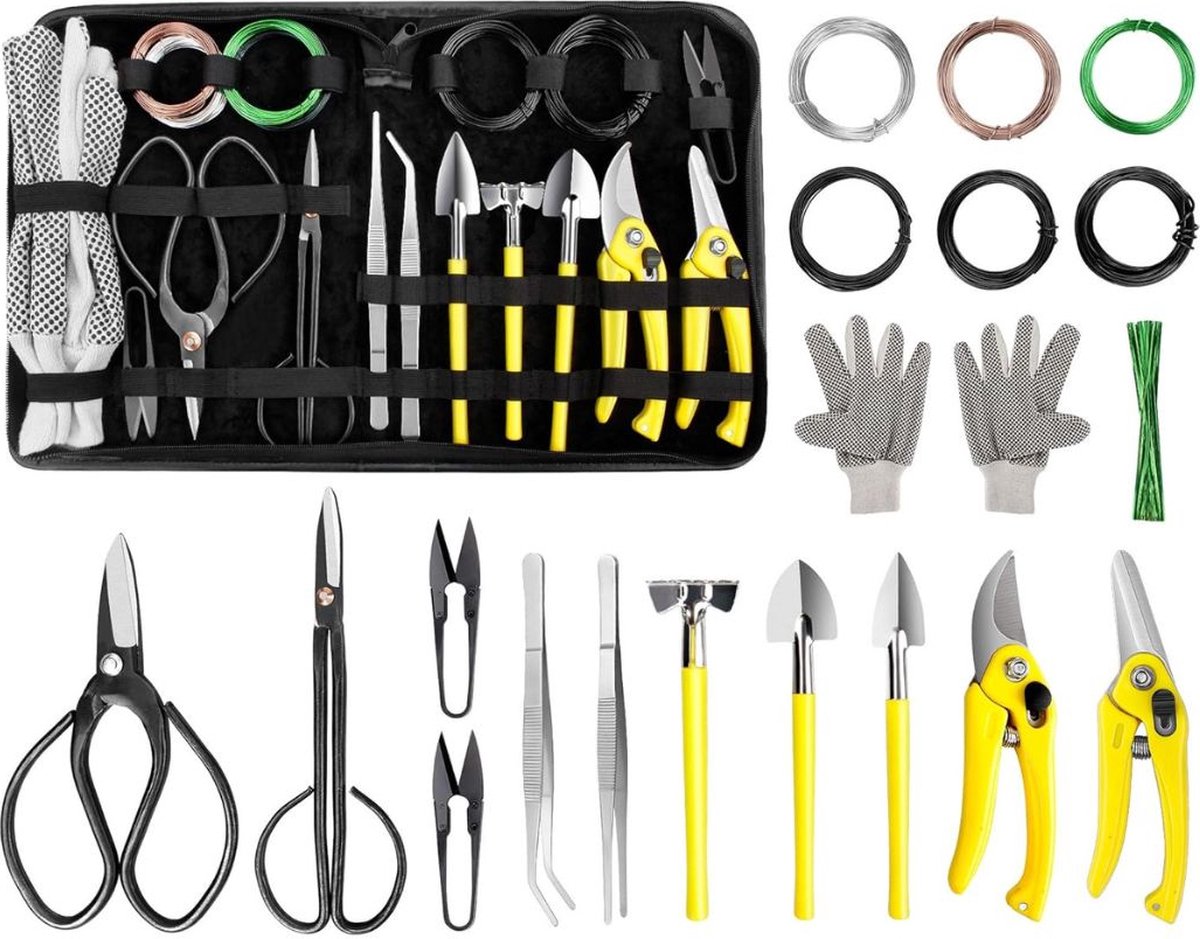 Bonsai Starters Kit - Gereedschap - Schaar - Schepjes