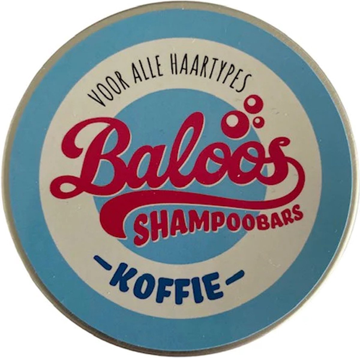 Shampoobar Koffie 3x 60gr in handige opbergblik