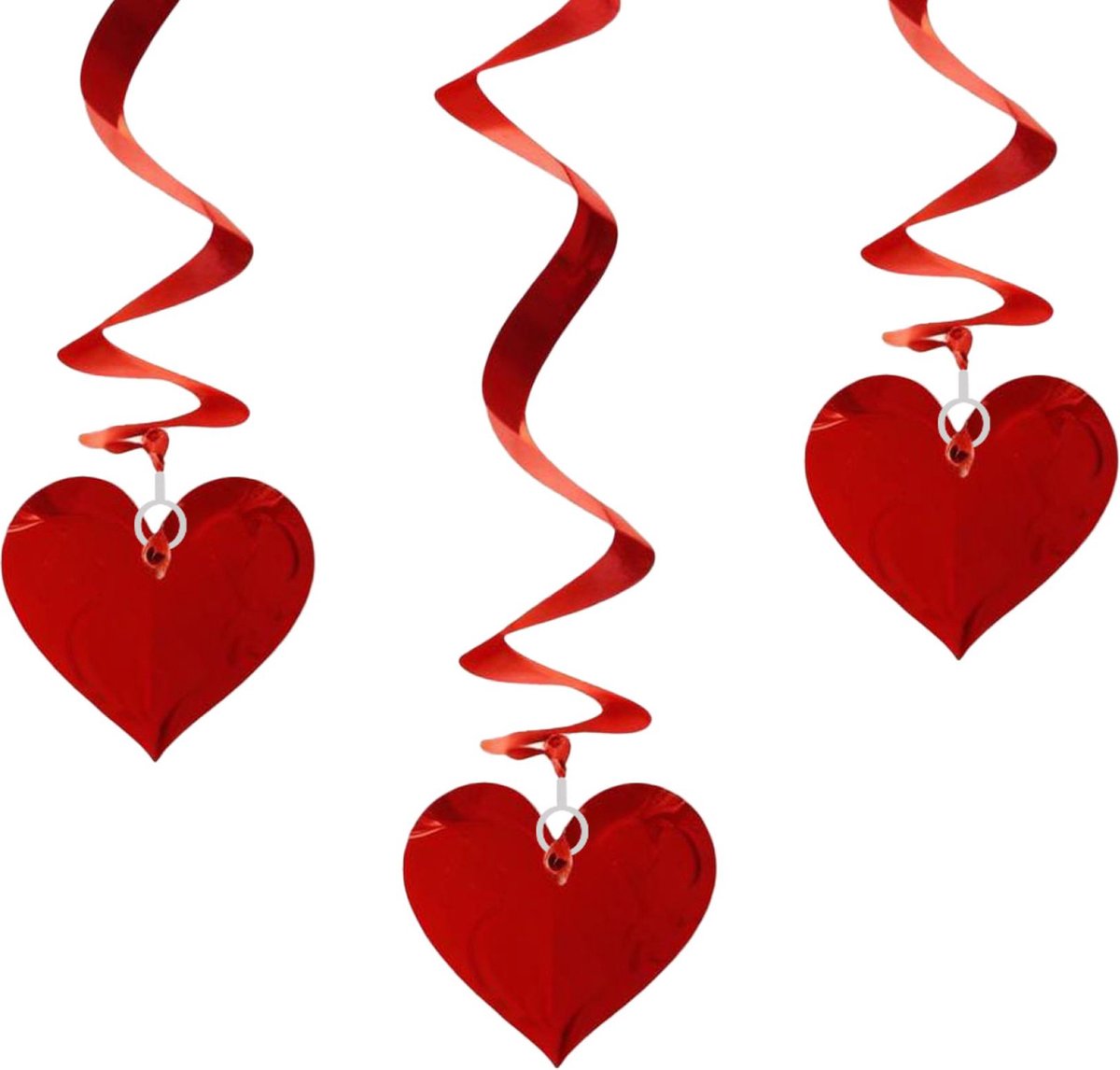 Valentijn decoratie - Hangdecoratie - Hartjes swirls