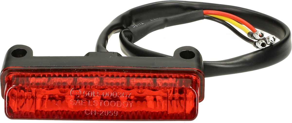 Achterlicht LED mini recht rood