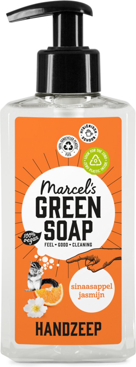 Marcel Green Soap handzeep Sinaasappel & Jasmijn