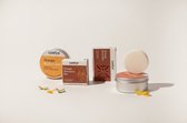 LOOFY'S - Geschenkset Vrouwen Curly Girl| Duurzaam Cadeau | Sinaasappel -Shampoo Bar & Conditioner Bar & Bodyscrub & Bodylotion & Body Bar Orange- Loofys