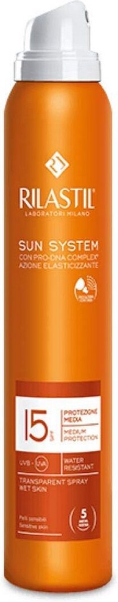 Body Zonnebrandspray Rilastil Sun System Transparant Spf 50+ (200 ml)