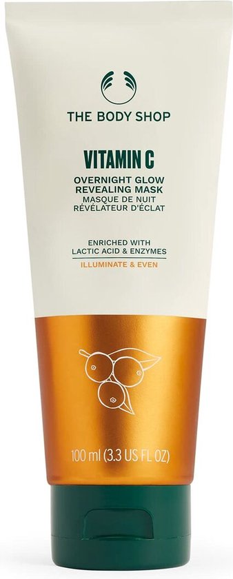 Foto: The body shop vitamin c overnight glow revealing mask 100 ml