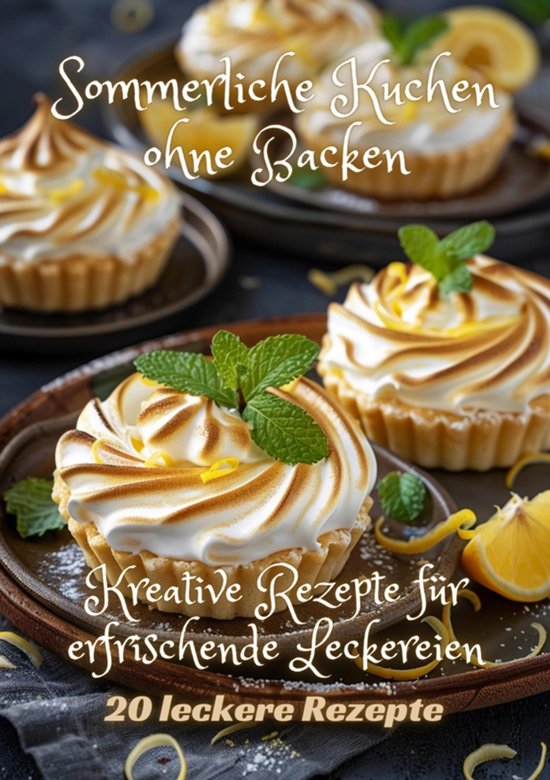 Sommerliche Kuchen ohne Backen - cover