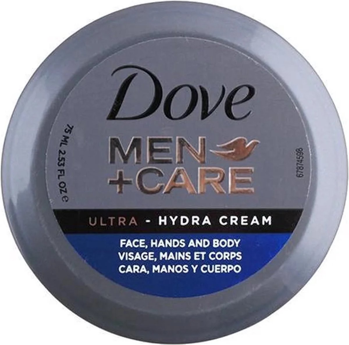 Dove MEN 75ML CRÈME ULTRA HYDRA