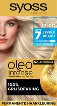 SYOSS Oleo Intense 12-00 Zilverblond Haarverf - 1 stuk