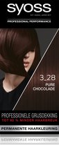 Syoss Baseline - 3-28 Dark Chocolate - Permanente Haarverf - Haarkleuring - 3 stuks