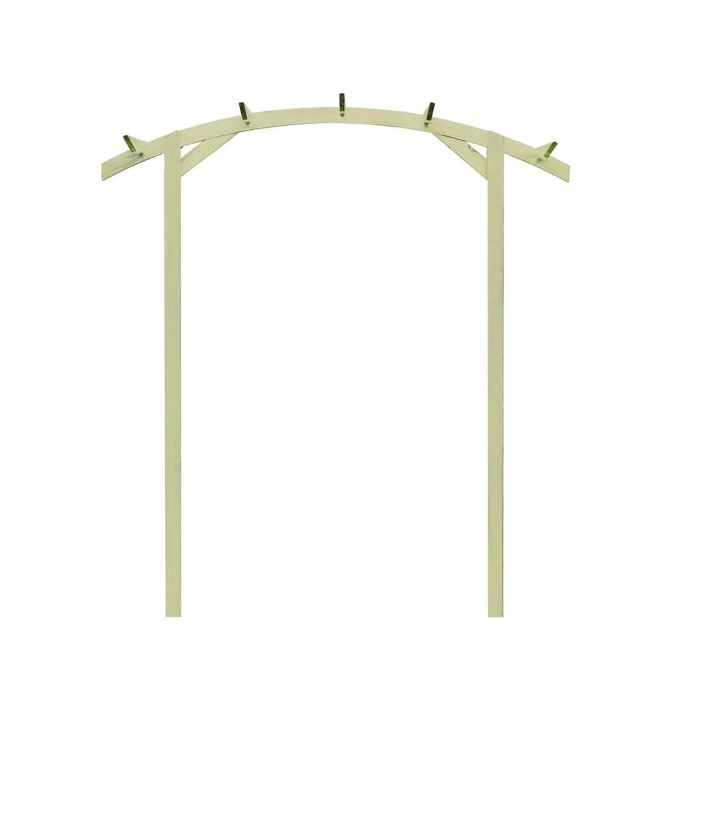 Houten Rozenboog Pergola Tuin 180x210x40 cm / Boog