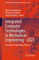 Lecture Notes in Networks and Systems- Integrated Computer Technologies in Mechanical Engineering - 2023