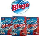 Bingo Manual Color Touch 4,8 KG - (12 x 400G) - Waspoeder - Voordeelverpakking - Gekleurd - Wasmiddel