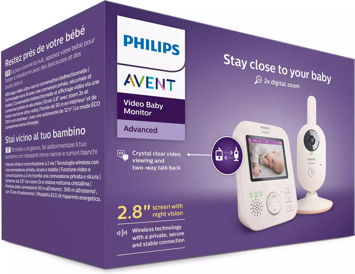 Philips Avent SCD881/26 - beeldbabyfoon thumbnail 5