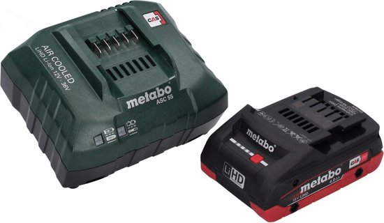 Metabo HS 18 LTX 45 accu-heggenschaar 18 V 43 cm + 1x accu 4,0 Ah + oplader — afbeelding 3