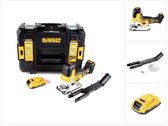 DeWalt DCS 335 NT accudecoupeerzaag 18V + 1x accu 2.0 Ah in TSTAK - zonder oplader