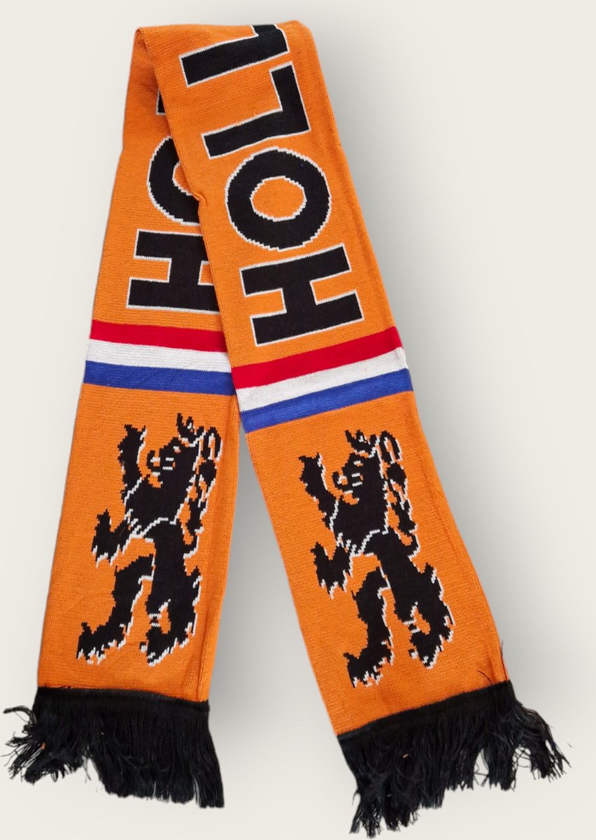 Sjaal Holland oranje grote leeuw | WK 2026 | Nederlandse Elftal Sjaal | Holland Souvenir