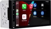 YZKONG - Double Din 7 Inch Autoradio - Draadloze CarPlay en Android Auto
