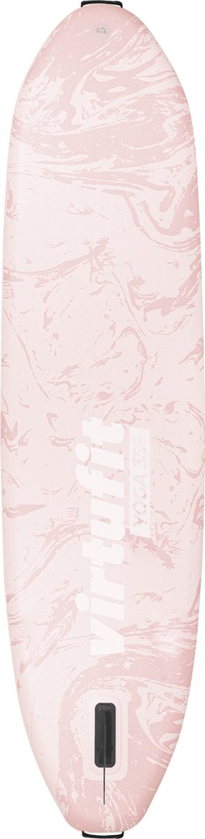 VirtuFit Yoga Opblaasbaar SUP Board 335 cm - Stand Up Paddle Board voor Yoga en Fitness - Inclusief Accessoires en Draagtas - Extra Stabiliteit en Grip - Roze – foto 5