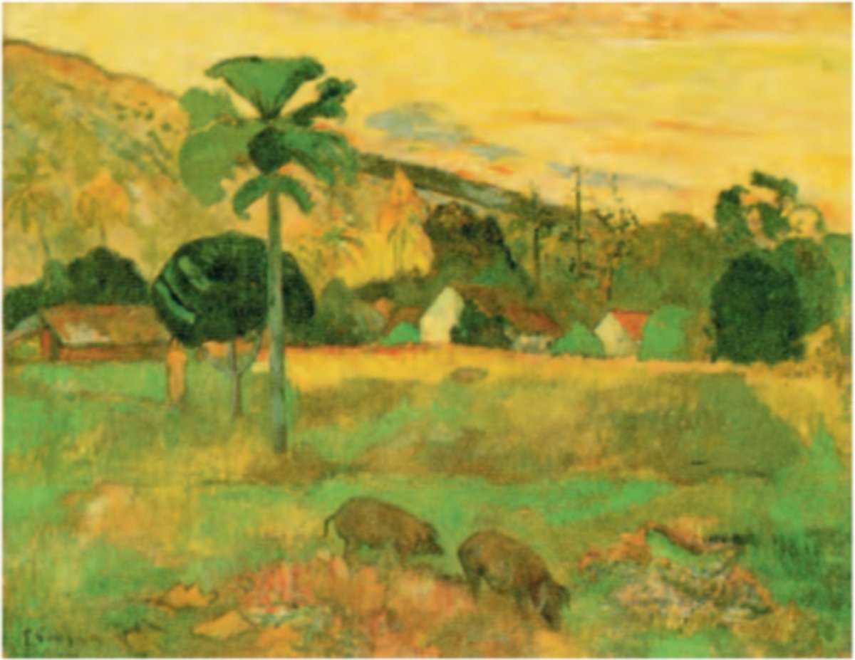 Catch Projecten Paul Gauguin - Haere Mai - Kunstposter - 40x50 cm Multicolor