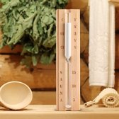 30x6.5x3.5cm Wooden Sauna Hourglass - 15 Minutes Countdown Clock Accessory for Sauna Spa Room sauna hourglass