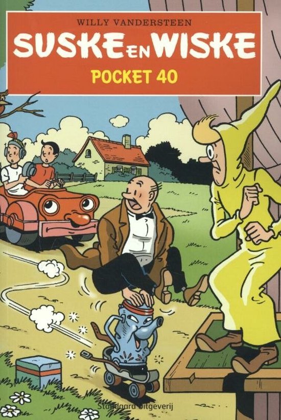 Suske en Wiske 40 - Suske en Wiske pocket - cover