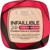 Bol.com L’Oréal Paris Infaillible 24h Fresh Wear Foundation in a Powder - poeder - foundation en poeder in één - 24 uur lang een... aanbieding