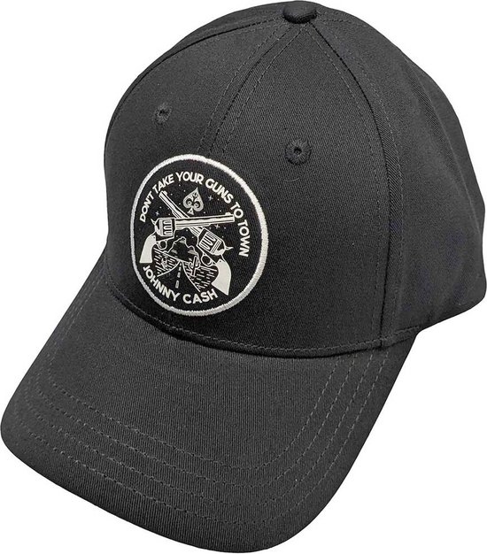 Johnny Cash - Don't Take Your Guns Snapback Pet - Zwart