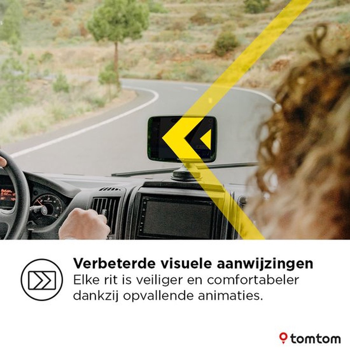 TomTom Go Exclusive - Camper Caravan - Premium Pack - 7 Inch - Navigatie World Maps thumbnail 3