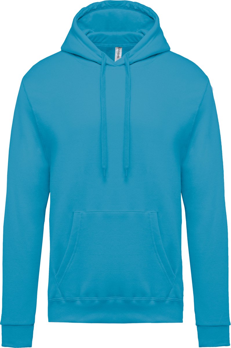 Kariban Herensweater met capuchon K476 - Hawaii Blue - M